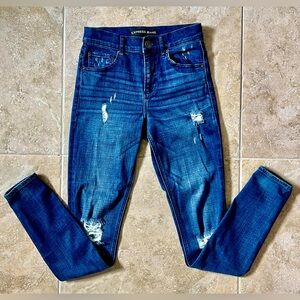 EXPRESS High Rise Skinny Jeans